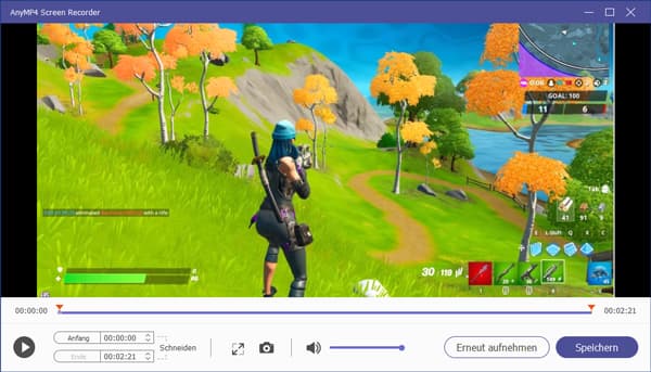 Fortnite-Videoaufzeichnung speichern