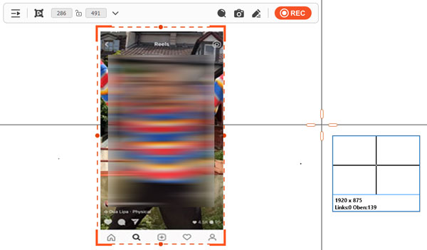 Instagram-Screenshot erstellen