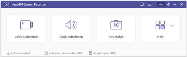 AnyMP4 Screen Recorder starten