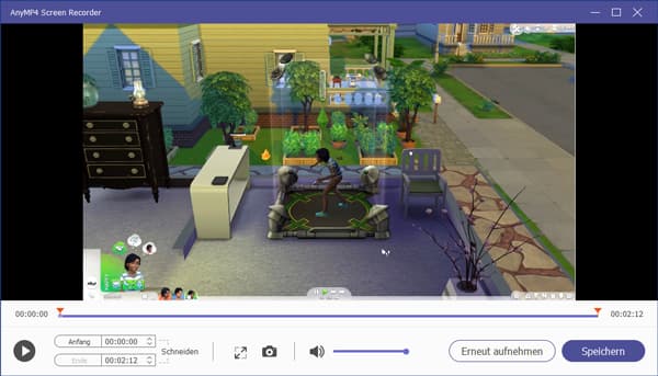 Sims 4 Video speichern