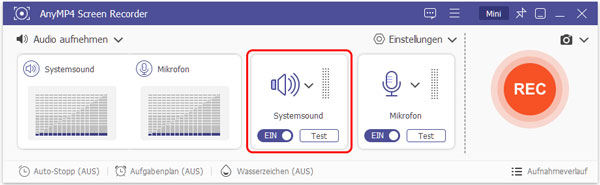 Audioquelle wählen