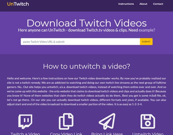 Video downloaden mit Online Tool