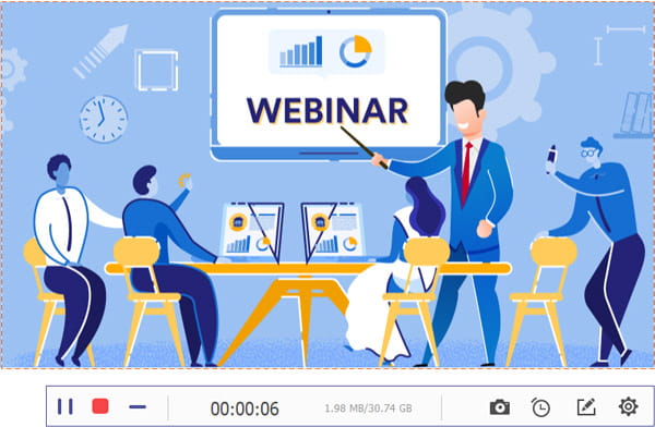 Webinar aufnehmen