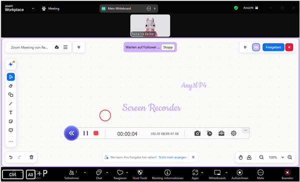 Zoom-Meeting aufzeichnen