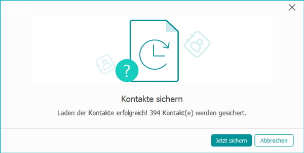 Android-Kontakte auf PC sichern