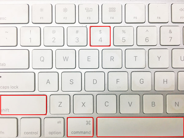 Mac Screenshot Cmd Shrift 4 Leertaste