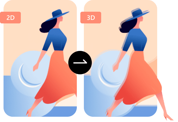 2D in 3D umwandeln