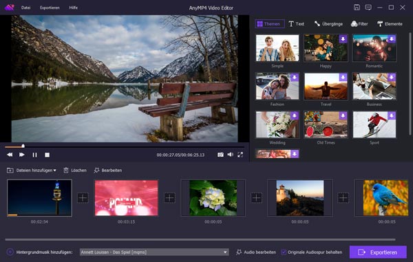 AnyMP4 Video Editor