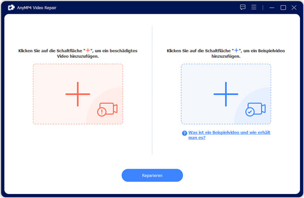 AnyMP4 Video Repair starten
