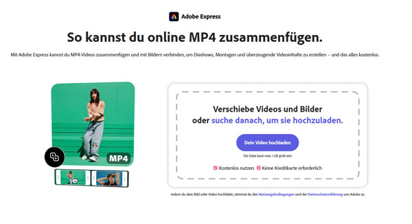 Adobe Express Website