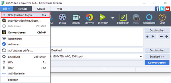 AVS Video Converter starten