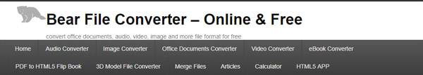 Bär File Converter Online