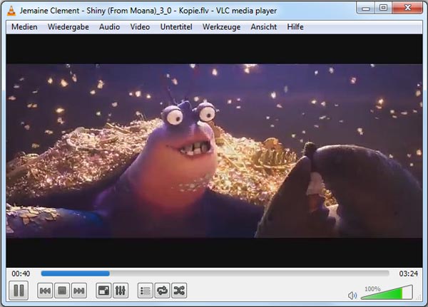 WebM abspielen mit VLC Media Player