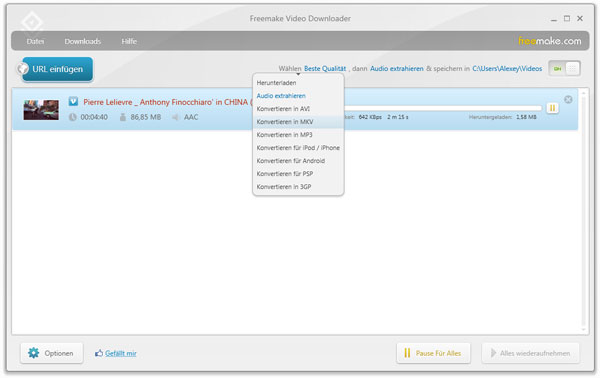 Freemake Video Downloader