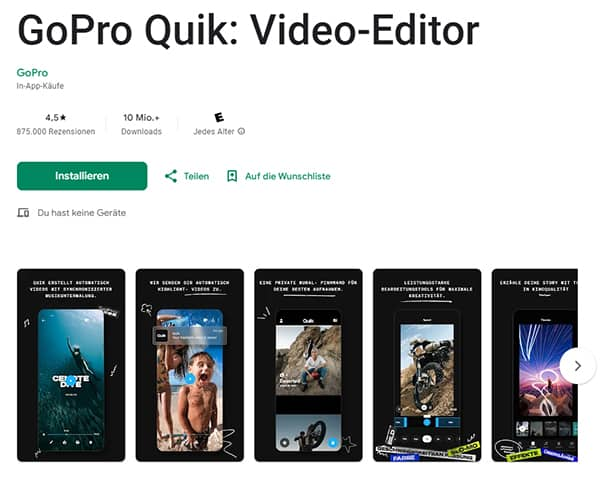 GoPro Quik