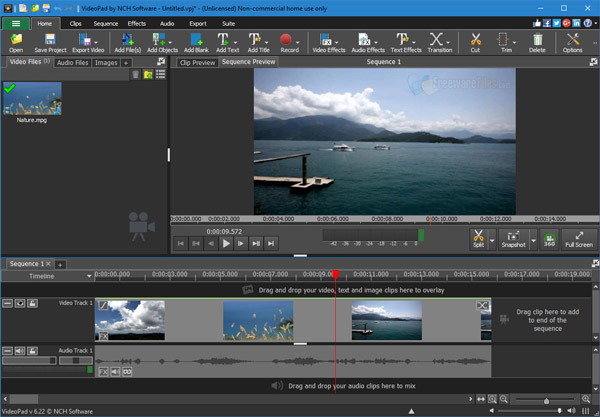 VideoPad Video Editor