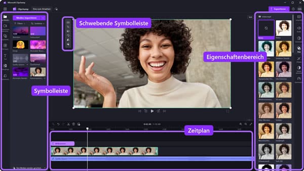 Microsoft ClipChamp Video Editor