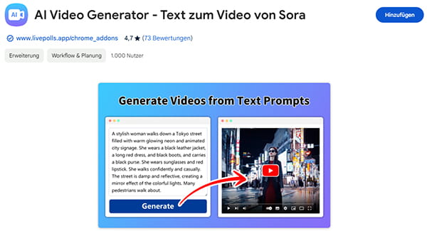 Sora AI Video Generator