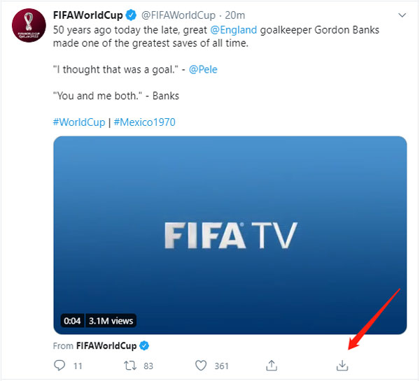 Twitter Video herunterladen mit Chrome-Erweiterung