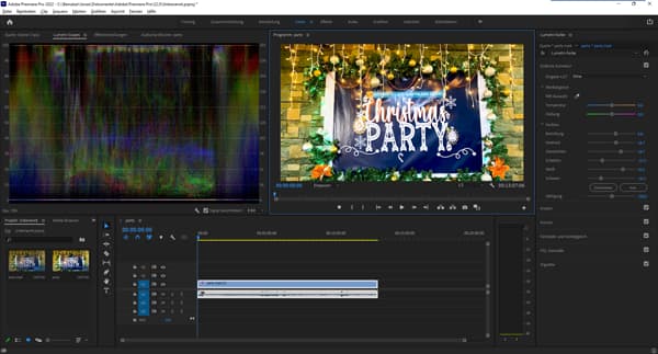 Video-Farben bearbeiten mit Adobe Premiere Pro