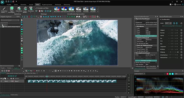 Video mit VSDC Free Video Editor bearbeiten