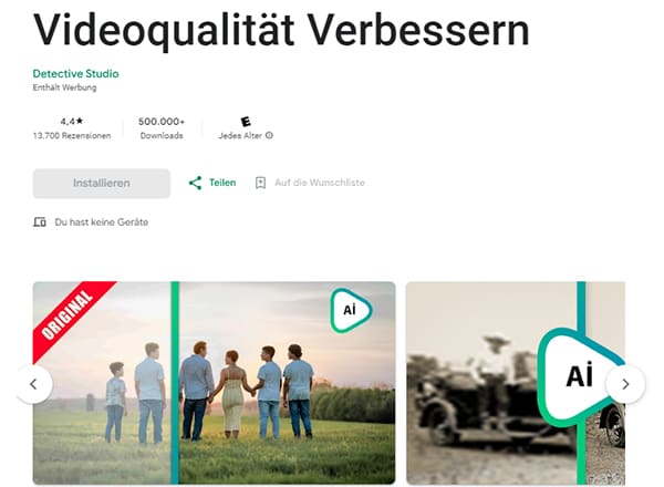 Videoqualität Verbessern