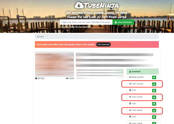 Information von xHamster-Video anzeigen