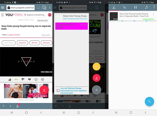 YouPorn-Video auf Android downloaden