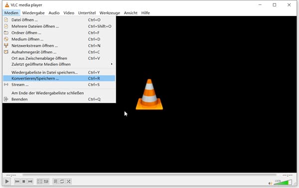 Video umwandeln mit VLC