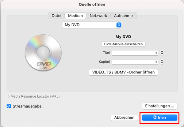 DVD auf Mac rippen