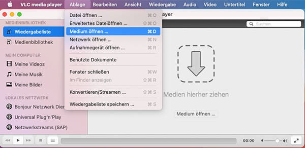 VLC media player für Mac