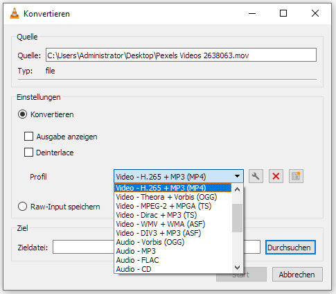 mov datei umwandeln online