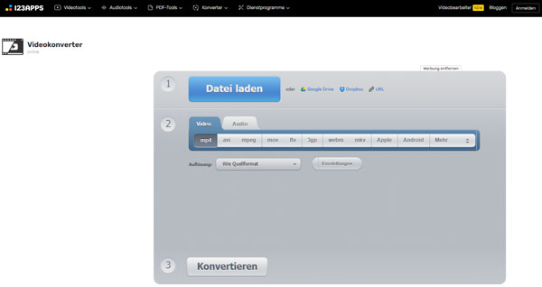 123Apps Video Converter