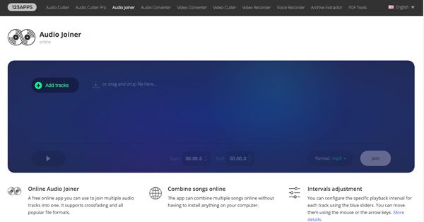123APPS - Audio Joiner