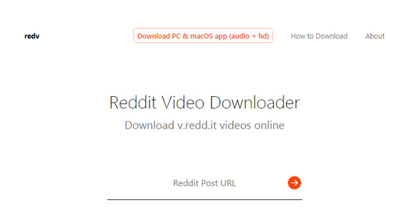 Online Reddit Video Downloader