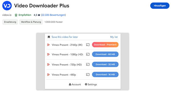 Video Downloader Plus